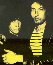 Bob Dylan and Patti Smith